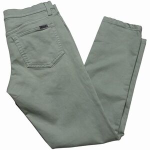 Joe's Jeans‎ Slim Fit Sage Green Stretch Denim Pants Mens 29 Designer